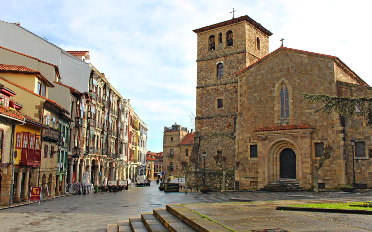 La vieille ville d'Avilés est l'une des plus belles du nord. 