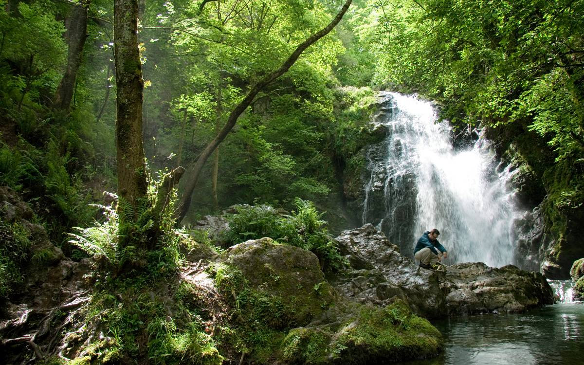 Randonnée en Navarre, Cascade de Xorroxín