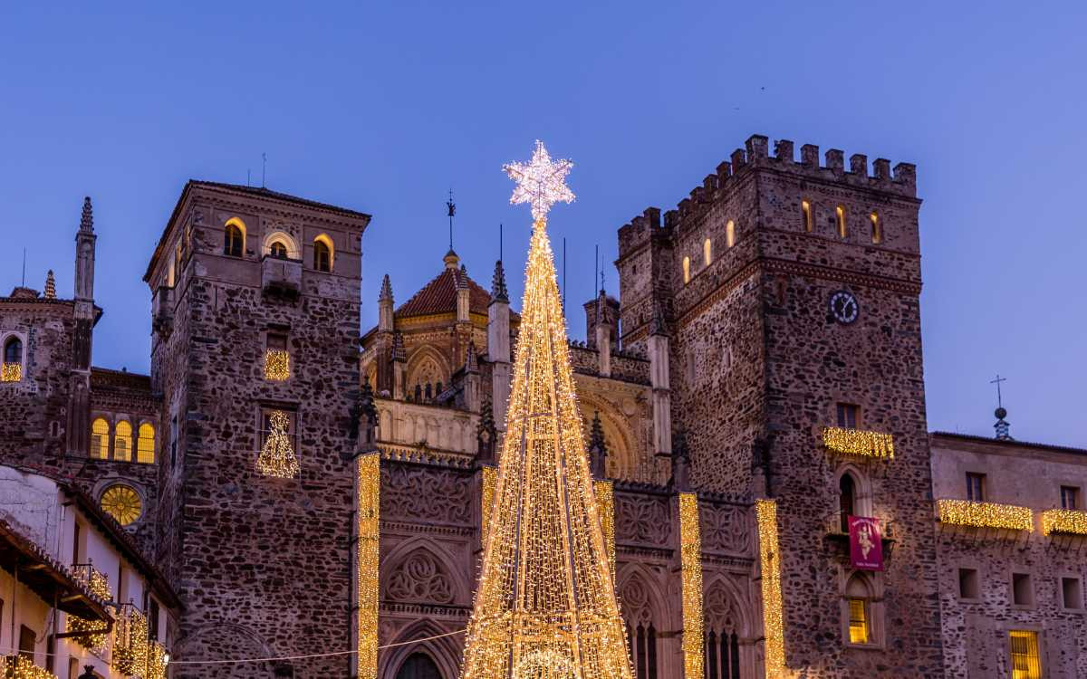 Lumières de Noël à Guadalupe