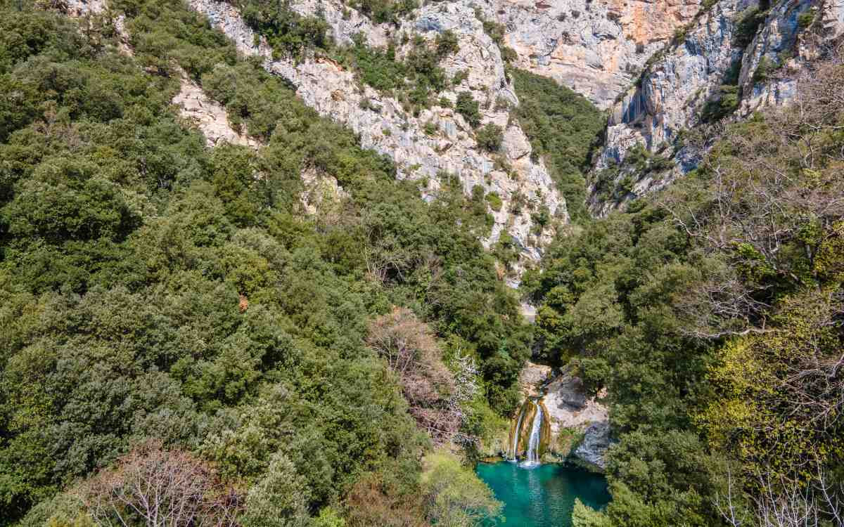 La Garrotxa et le Gorg Blau