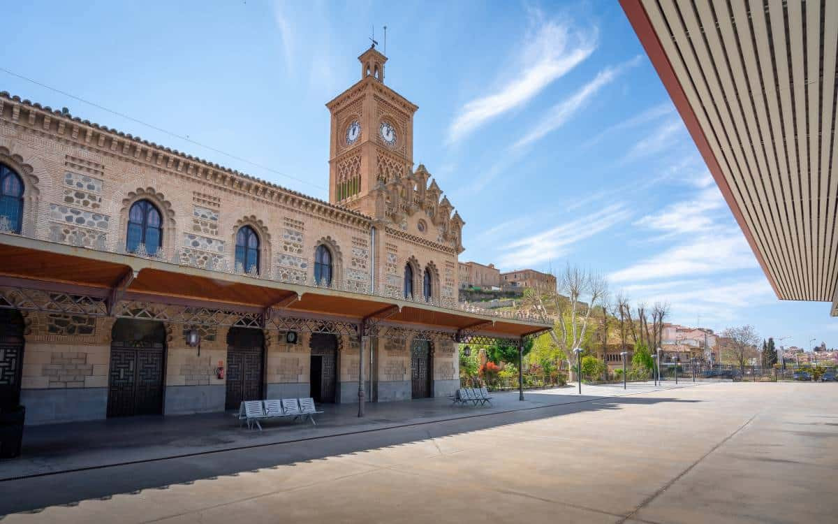 Extérieur de la gare de Tolède