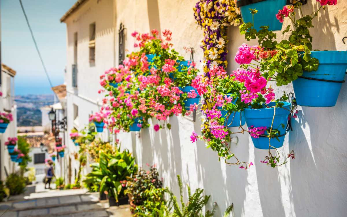 Mijas, plus beaux villages printemps