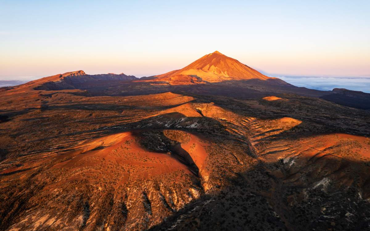 Parque Nacional del Teide, paysages de Mars en Espagne 