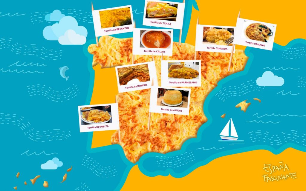 Carte des meilleures tapas d’Espagne