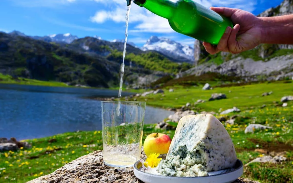 Produits typiques des Asturies, l'une des régions d’Espagne où l’on mange le mieux 