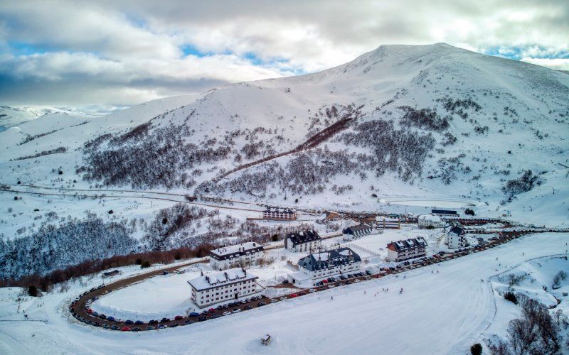 Station de ski de Valgrande-Pajares, dans les Asturies