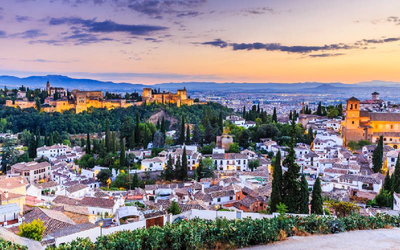 L’Albaicín et l’Alhambra