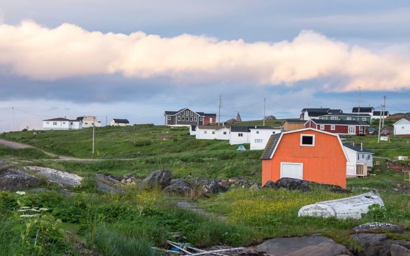 Le village de pêcheurs de Red Bay, au Canada, est l'un des endroits où les baleiniers basques se sont installés
