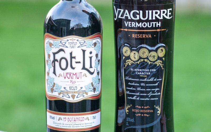 Fot-li e Yzaguirre, deux des vermouths les plus célèbres de Reus et d'Espagne