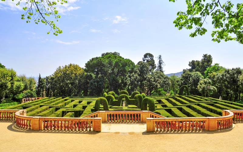 Jardin de Horta à Barcelone