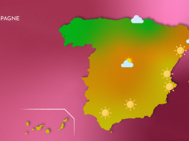 Carte de la météo en Espagne pour planifier des vacances parfaites