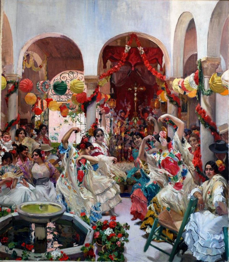 Séville, la danse (1915) de Joaquín Sorolla