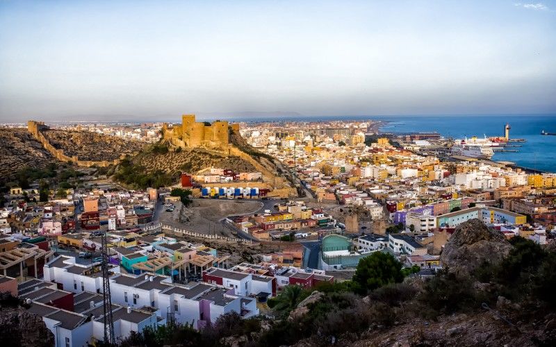 La ville d'Almería