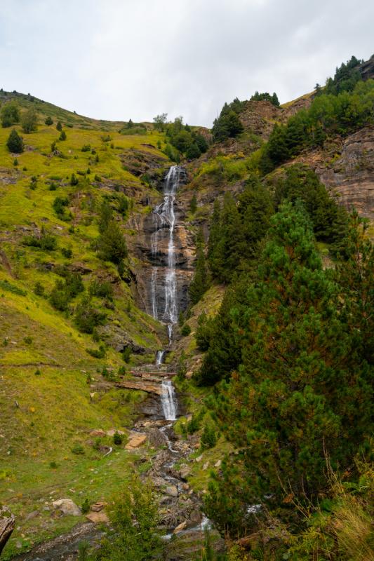 La cascade d'Ardonés, la plus belle du parcours