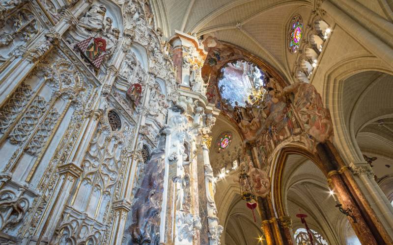 Intérieur de la cathédrale de Tolède