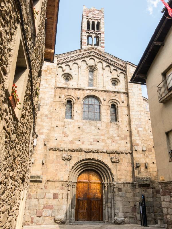 Accès principal à la cathédrale d'Urgell