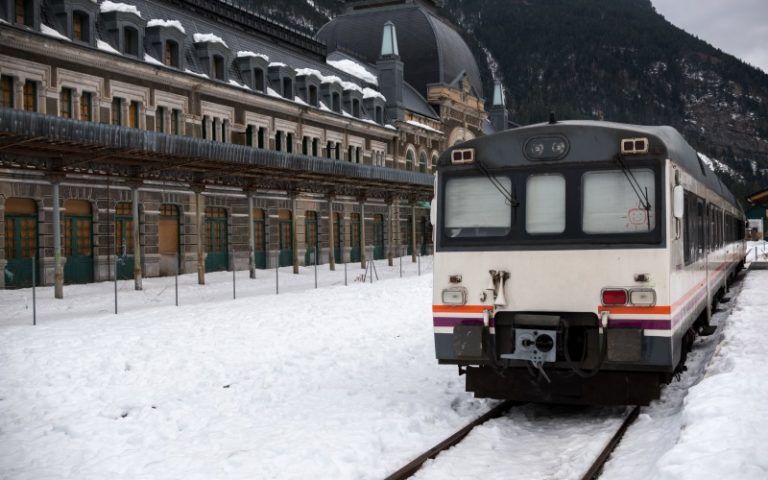 Le train Canfranero a plus de cent ans d'histoire