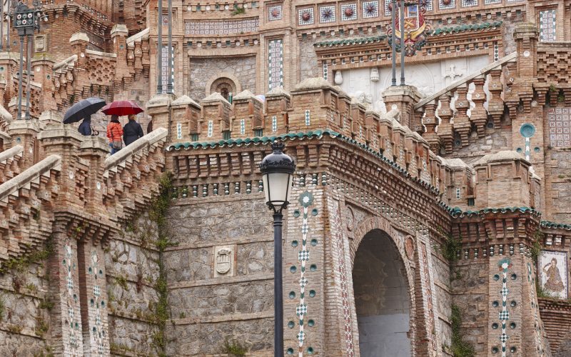 Le style néo-mudéjar est présent dans tout l'escalier de Teruel