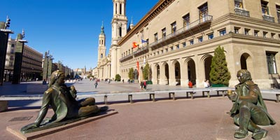 Plaza del Pilar, de lo mucho que ver en Zaragoza