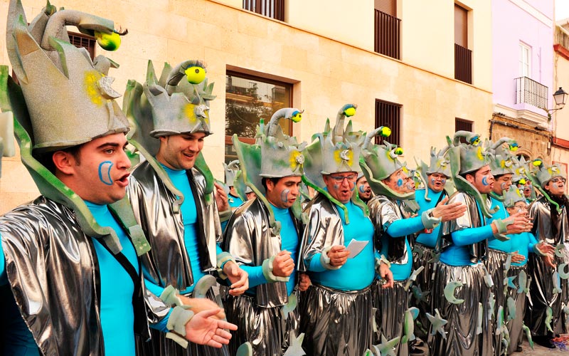 Choeur typique du carnaval de Cadix