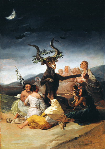 Le sabbat des sorcières. Francisco de Goya y Lucientes