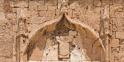 Escudo de Carlos I Alcazaba de Almería