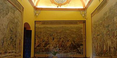 Intérieur de la Salle des tapisseries
