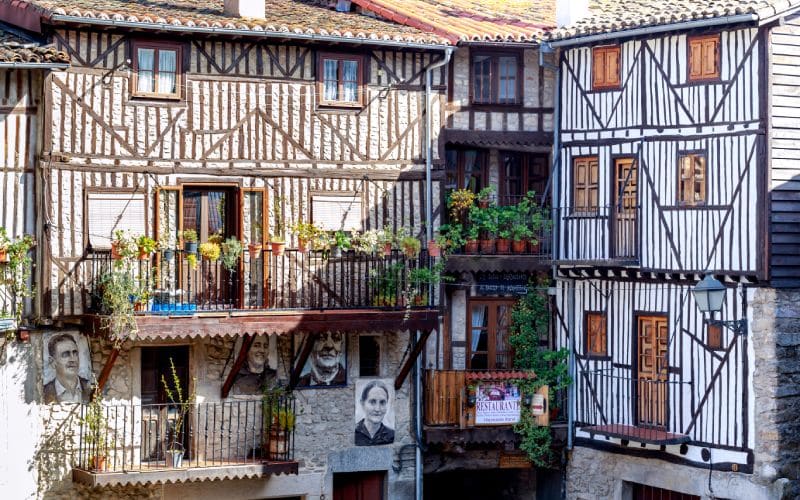Mogarraz, un des plus beaux village de la Sierra de Francia