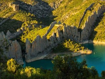 La Grande Muraille de Finestras, l’un des paysages les plus curieux d’Espagne à Huesca