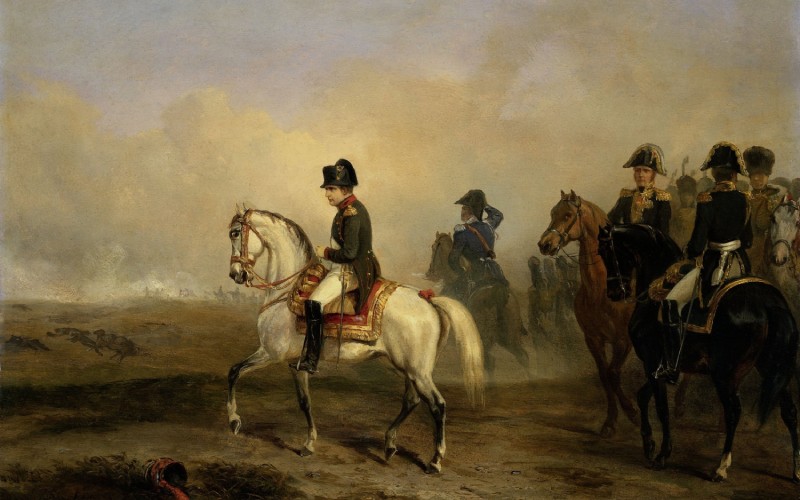 L'Empereur Napoléon Ier et ses officiers à cheval, Horace Vernet, Rijksmuseum Amsterdam