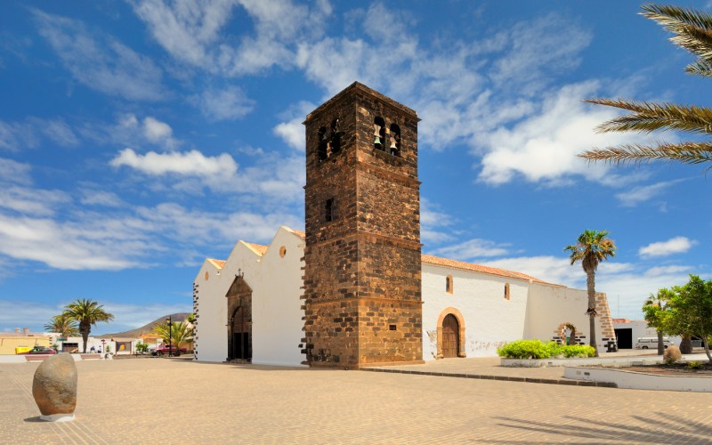 Tour de l'église de La Oliva