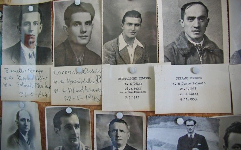 Photographies de certains des prisonniers de Mauthausen