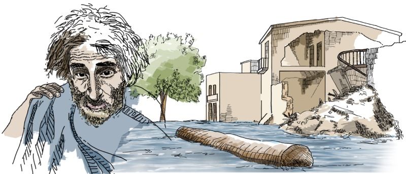 Illustration de l'inondation