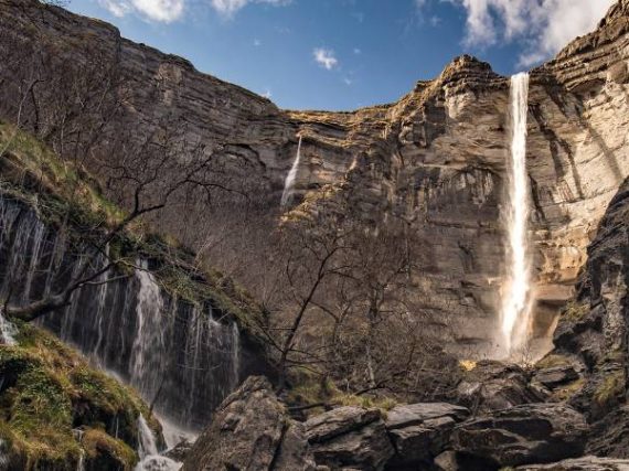 La cascade du Nervión, la plus haute chute d’eau d’Espagne qui ne coule que pendant quelques mois