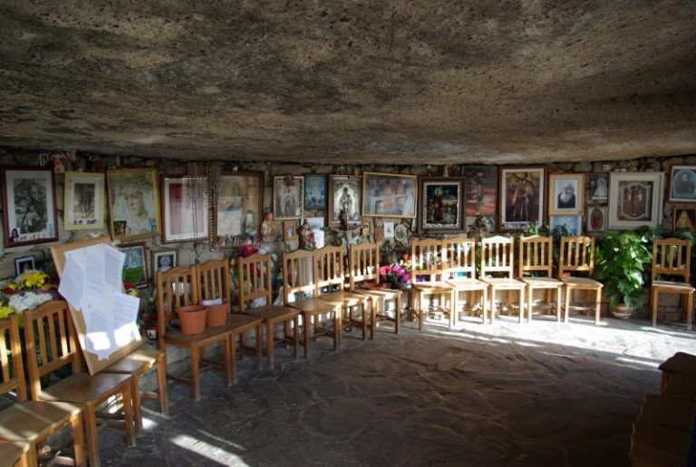 La grotte sacrée de Santo Hermano Pedro à Tenerife