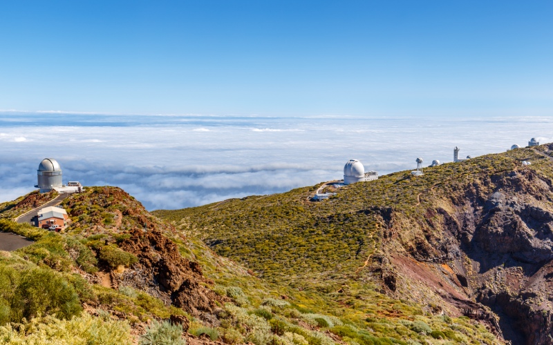 Observatoire du Roque de los Muchachos, La Palma, Îles Canaries