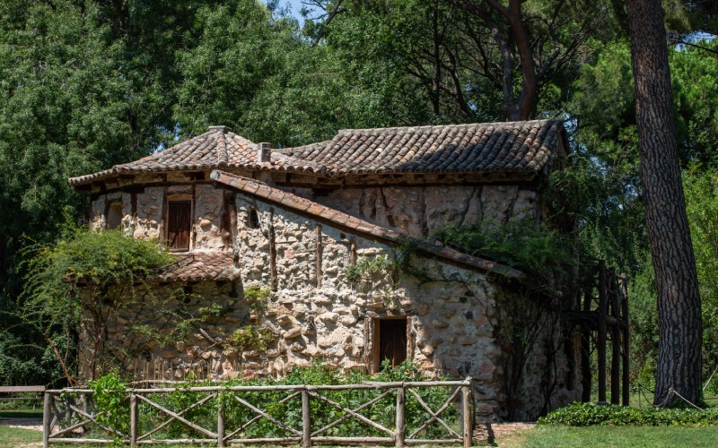 Maison de le vieille du Capricho construite en 1794