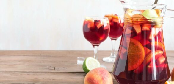 Sangria maison, la recette espagnole traditionnelle de la boisson de l’été