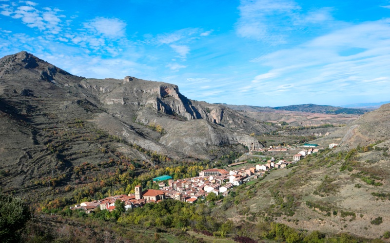 Anguiano, un village de La Rioja