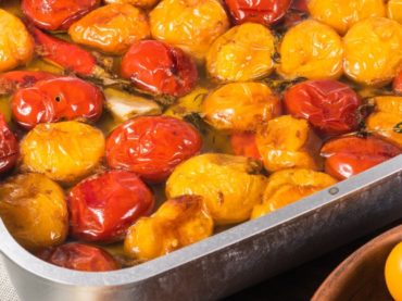 Tomates confites au four à l’huile d’olive
