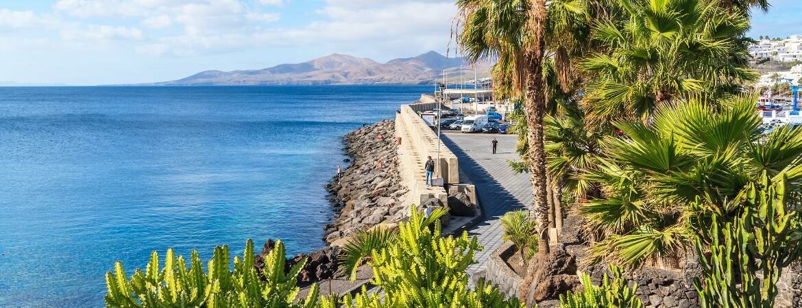 plus longue promenade en bord de mer du monde à Lanzarote