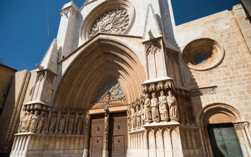 La cathédrale de Tarragone, de style gothique
