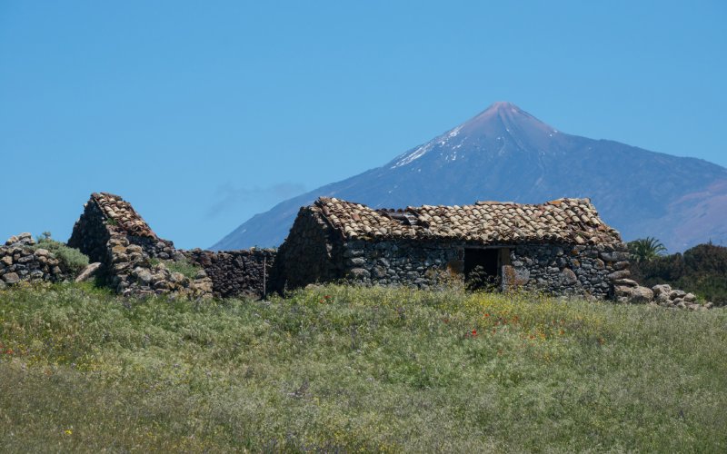 Maison en ruines dans les environs de Teno Alto