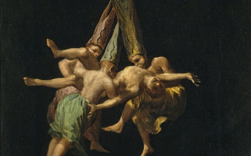 Le vol des sorcières, Goya (1798)